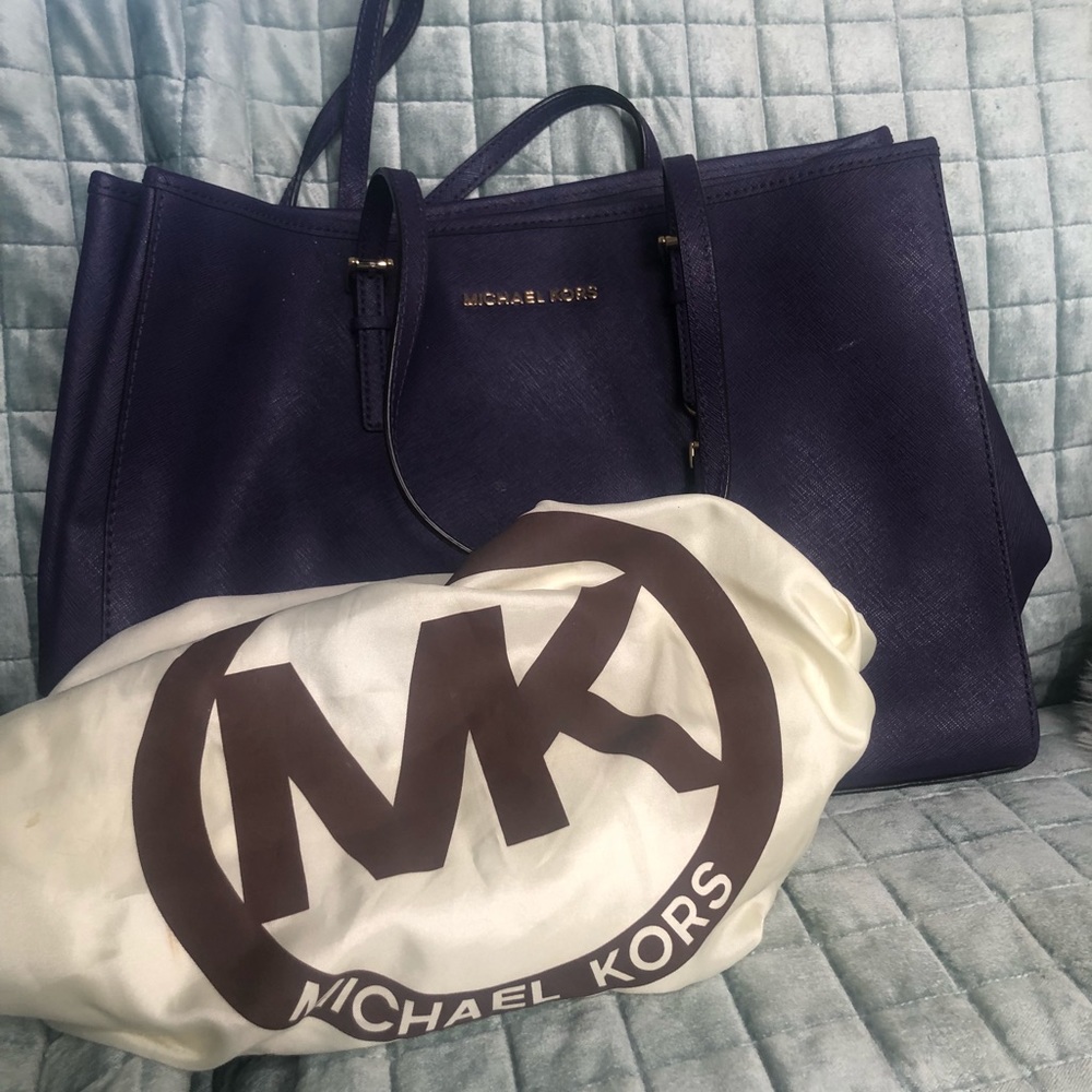 Michael Kors Purple Tote